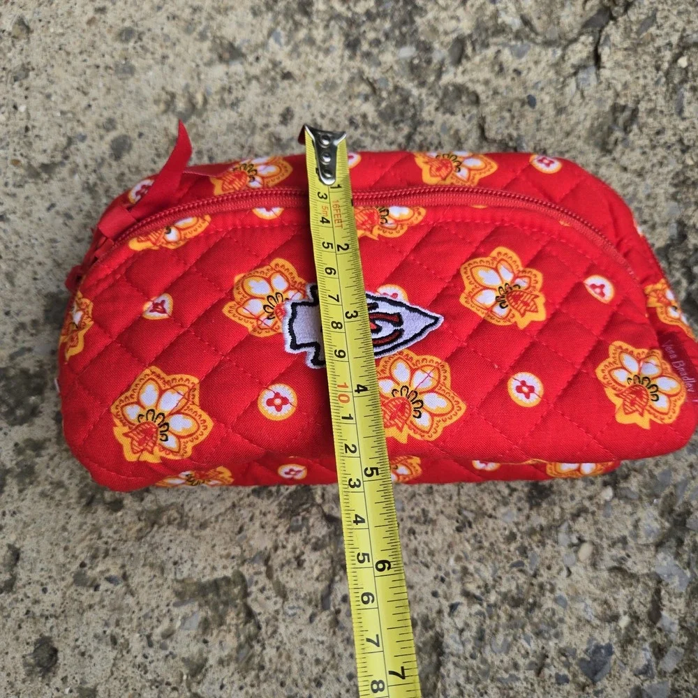 Kansas City Chiefs Vera Bradley Cosmetics Bag